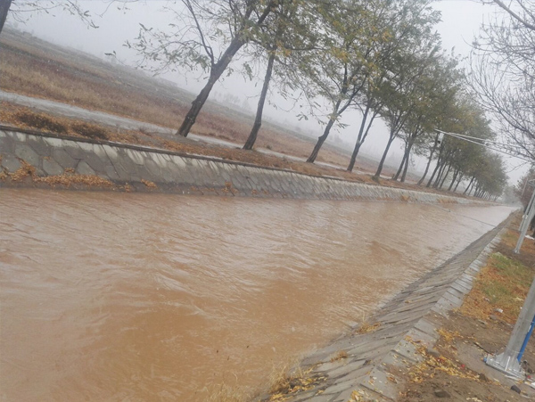 宁夏唐俫灌区的农田灌溉渠道-雷达极悦